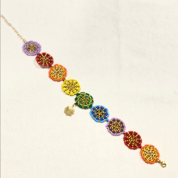 Mandalas Handmade Ankle Bracelet - Picture 3 of 3